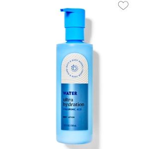 NWT Bath & Body Works Water Ultra Hydration With Hyaluronic Acid Body Lotion